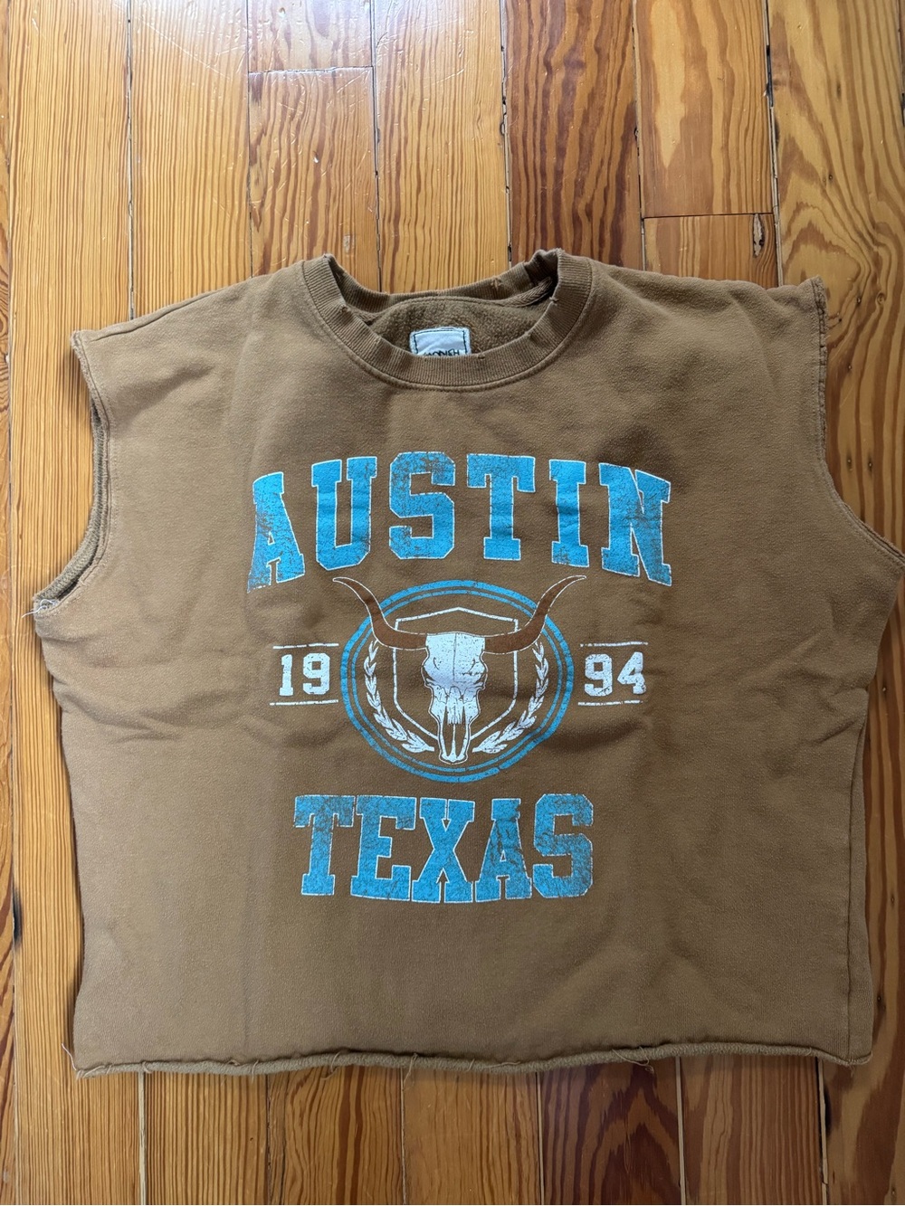 Modish Rebel Austin Texas Sweatshirt Tank